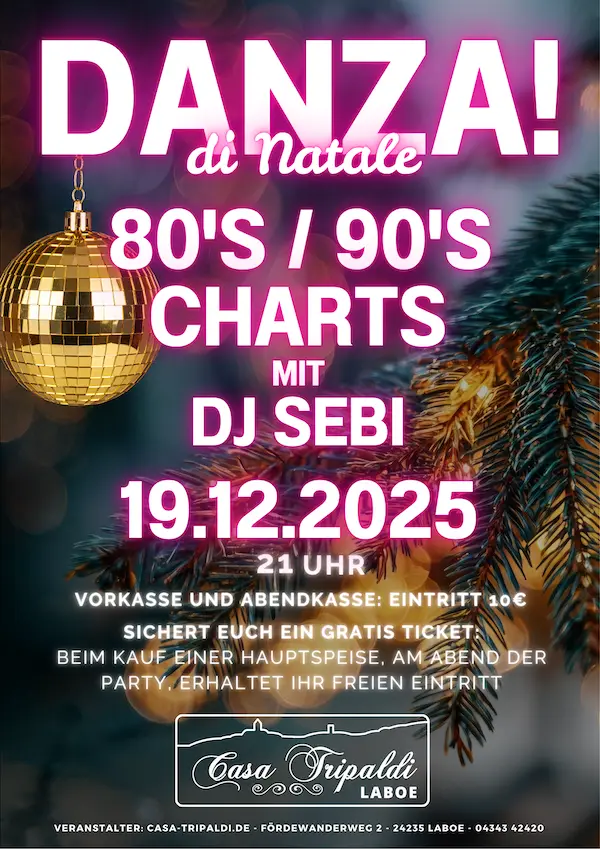 Danza! di Natale 2025 Disco am 19.12.2025